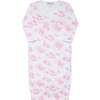 Pink Toile Baby Gown - Nightgowns - 1 - thumbnail