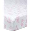 Pink Toile Baby Crib Sheets - Crib Sheets - 1 - thumbnail