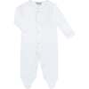 White Crochet Footie - Footie Pajamas - 1 - thumbnail