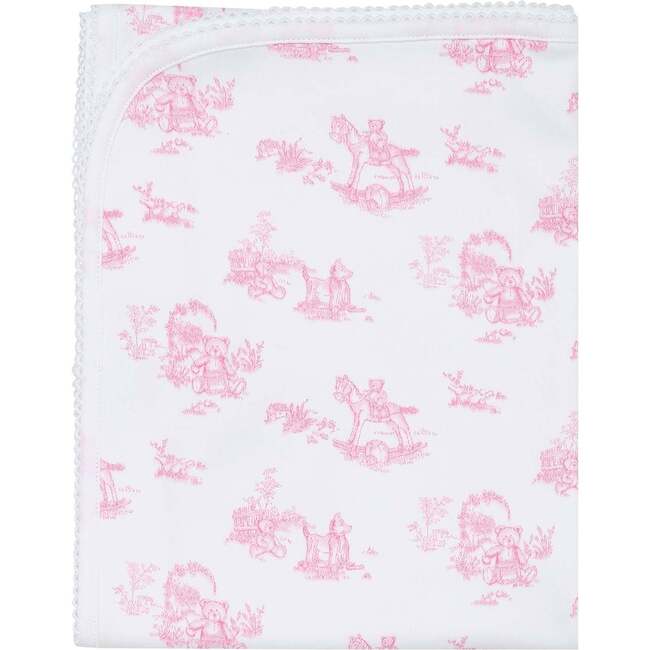 Pink Toile Blanket - Blankets - 2