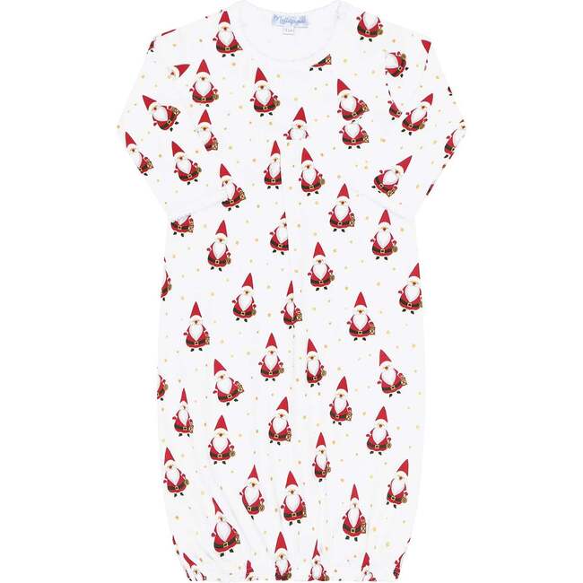 Santa Print Gown