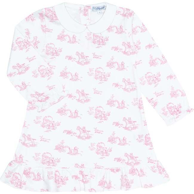 Pink Toile LS Playtime