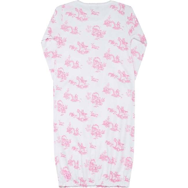 Pink Toile Baby Gown - Nightgowns - 3
