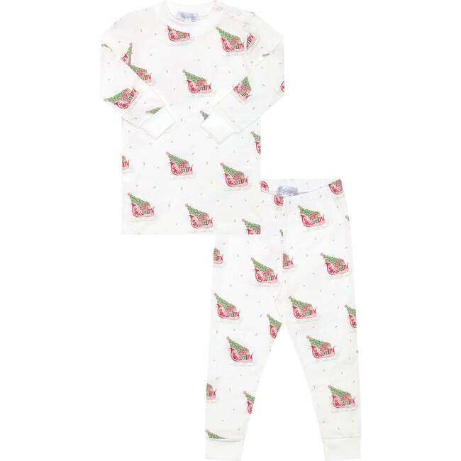 Red Merry Sleighs Pajamas