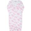 Pink Toile Baby Gown - Nightgowns - 4