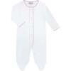 Pink Crochet Footie - Footie Pajamas - 1 - thumbnail