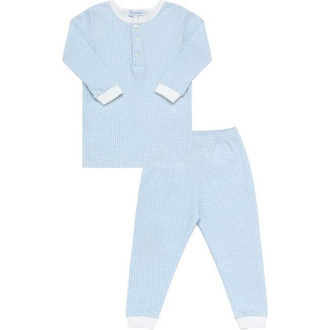 Pink Gingham Baby Pajamas