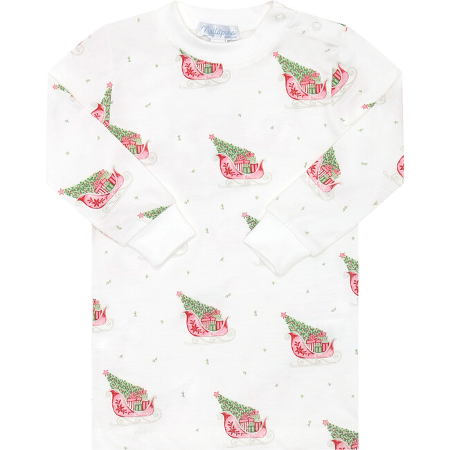 Red Merry Sleighs Pajamas - Pajamas - 2