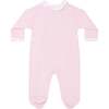 Pink Bubble Crossover Footie - Footie Pajamas - 2
