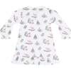 Christmas Toile Long Sleeve Playtime - Dresses - 2