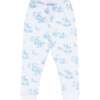 Blue Toile Baby Pajamas - Pajamas - 3
