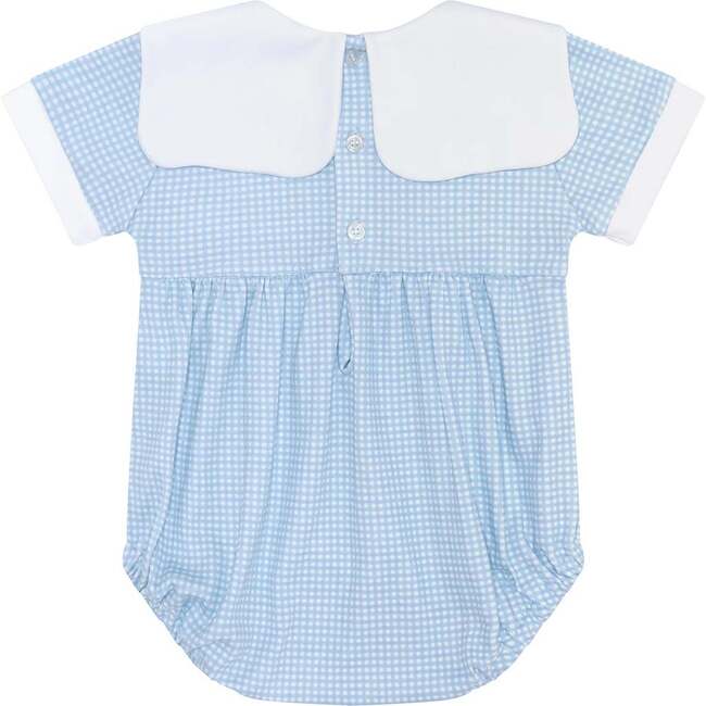 Blue Gingham Baby Bubble