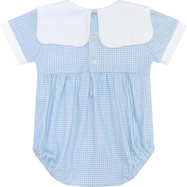 Blue Gingham Baby Bubble - Onesies - 2