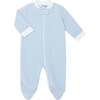 Blue Bubble Zipper Footie - Footie Pajamas - 1 - thumbnail