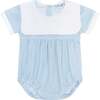 Blue Gingham Baby Bubble - Onesies - 3