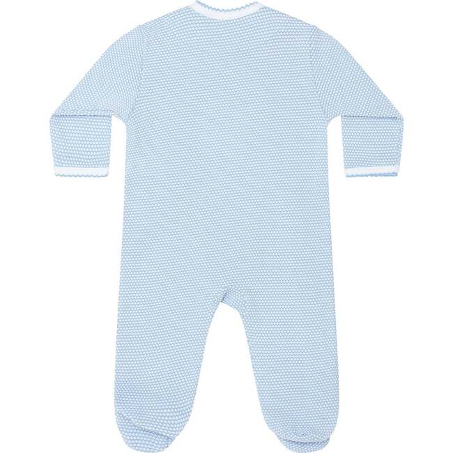 Blue Bubble Crossover Footie - Footie Pajamas - 2