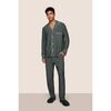 William Printed TENCEL Modal PJ Set, DUO STRIPE PINE/IVORY - Pajamas - 1 - thumbnail