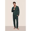 William Printed Long PJ Set, HOLIDAY DOGS PINE/IVORY - Pajamas - 1 - thumbnail