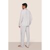 William Printed TENCEL Modal PJ Set, Hanukkah GLOW NOUVEAN NAVY/NY - Pajamas - 4
