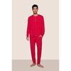 Henry Printed TENCEL Modal Long PJ Set, NUTCRACKER HOLLY RED - Pajamas - 1 - thumbnail