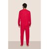 Henry Printed TENCEL Modal Long PJ Set, NUTCRACKER HOLLY RED - Pajamas - 3
