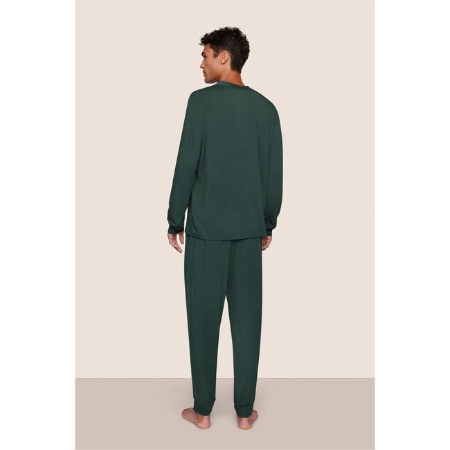 Henry TENCEL Modal Long PJ Set, PINE - Pajamas - 3