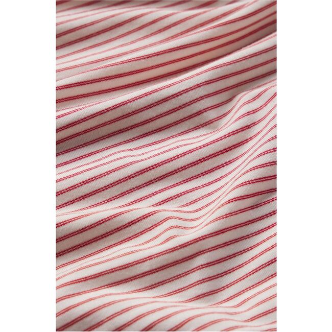 Gisele Printed TENCEL Modal Long PJ Set, DUO STRIPE HOLLYRED/HOLLYRED - Pajamas - 4