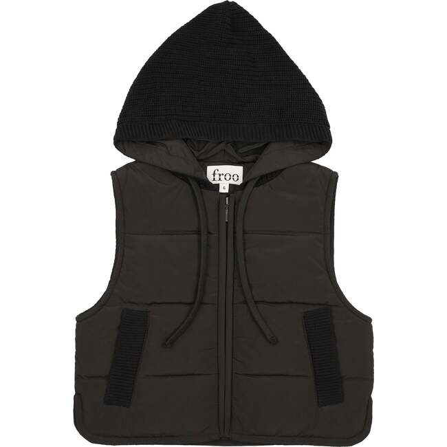 Wren Vest, Black