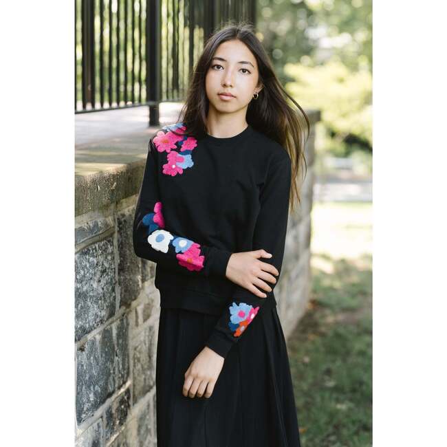 Danica Top, Black - Blouses - 3