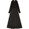 Odelia Maxi Dress, Black - Dresses - 1 - thumbnail