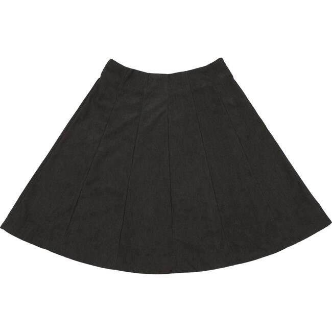 Celine Corduroy Skirt, Black