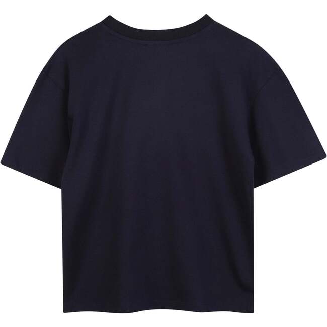 Navy T-Shirt for Girls, Navy