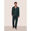 William TENCEL Modal PJ Set, PINE/IVORY - Pajamas - 1 - thumbnail