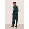 William TENCEL Modal PJ Set, PINE/IVORY - Pajamas - 2