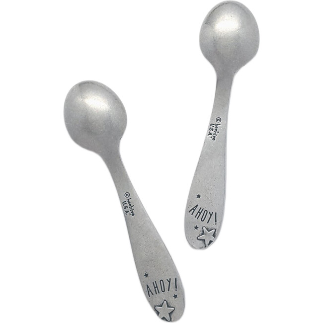 Nautical Baby Spoons, Whale and Anchor - Tabletop - 2