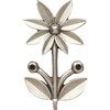 Daisy Hook, Pewter - Wall Décor - 1 - thumbnail
