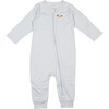 Zip Footless Sleeper, Rocking Horse Blue - Rompers - 1 - thumbnail