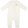 Zip Footless Sleeper, Honey Bear Pearl - Rompers - 1 - thumbnail