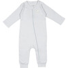 Zip Footless Sleeper, Lamb Blue - Rompers - 1 - thumbnail