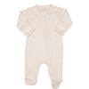 Zip Footed Sleeper, Lamb Pink - Footie Pajamas - 1 - thumbnail