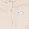 Zip Footed Sleeper, Lamb Pink - Footie Pajamas - 2