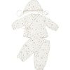 Gauze Three Piece Set, Stars - Mixed Apparel Set - 1 - thumbnail
