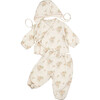 Gauze Three Piece Set, Parfait Pink - Mixed Apparel Set - 1 - thumbnail