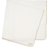 Crochet Trim Swaddle, Cloud - Swaddles - 1 - thumbnail