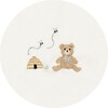 Embroidered Three Piece Set, Honey Bear Pearl - Mixed Apparel Set - 2