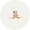 Embroidered Three Piece Set, Bear w/ Flowers Pearl - Mixed Apparel Set - 2