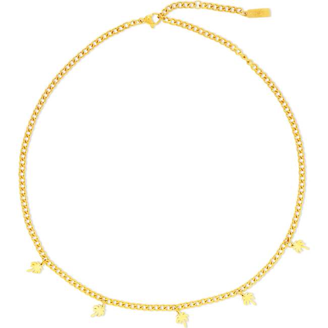 Under the Palms Necklace, Gold