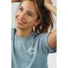 Whale Tail Stud Earrings, Gold - Earrings - 2