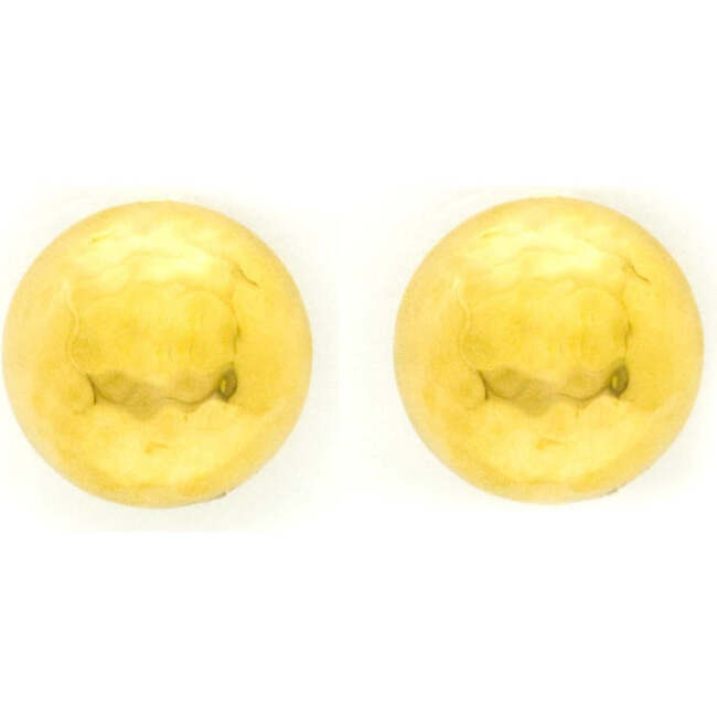 Golf Earrings, Gold