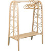 Belle Handcrafted Rattan Kids Clothing Rack, Montessori - Storage - 1 - thumbnail